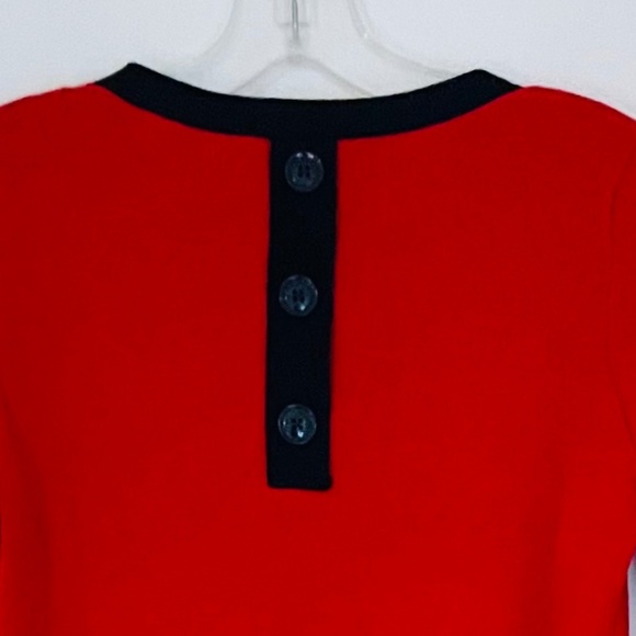 Banana Republic, Red and Navy Dress XS - Picture 3 of 4